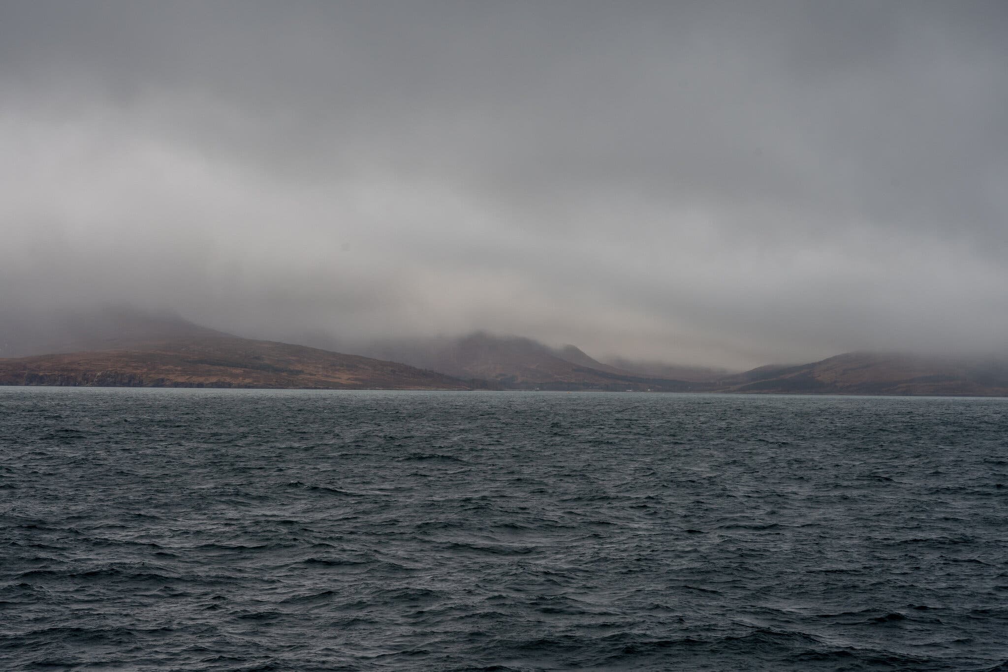 As Its Population Soars to 40, Rum Isle Glimpses a Future in the Mist