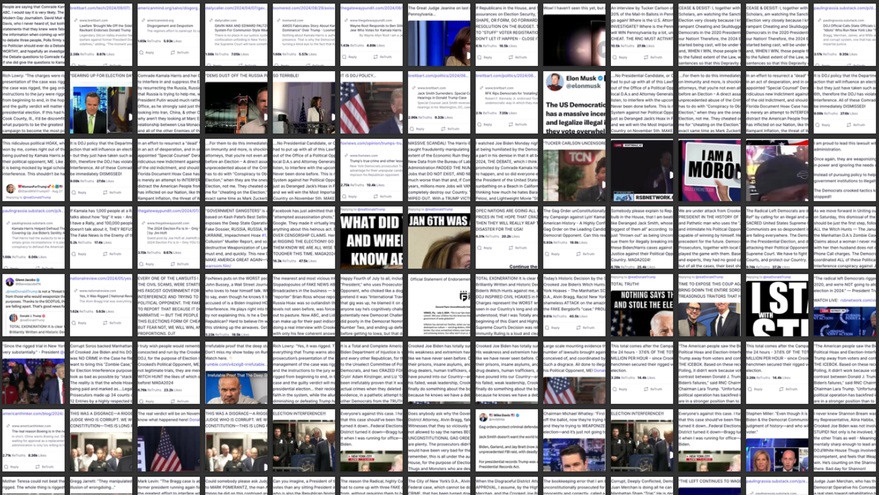 How Trump Is Using Truth Social to Concoct and Spread Conspiracy Theories