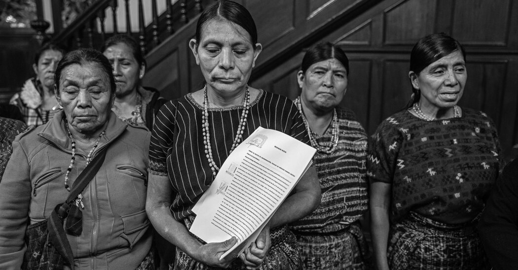 How 36 Mayan Women in Guatemala Came Together to Prosecute Their Attackers
