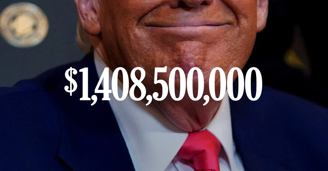 How Trump Has Used the Presidency to Make at Least $1.4 Billion