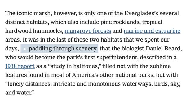 Six Days Afloat in the Everglades