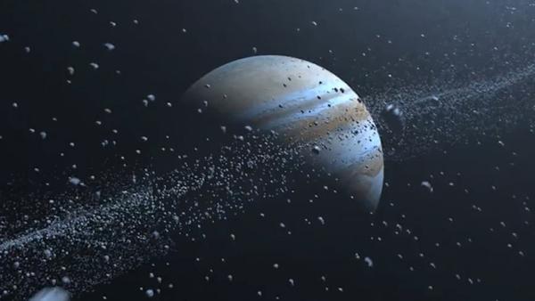 Tumbling, leftover rubble reveals the chaotic birth of our solar system