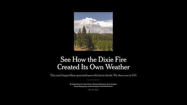 See How the Dixie Fire Created Its Own Weather