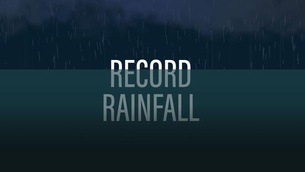 How heavy was the rainfall that flooded Beijing?