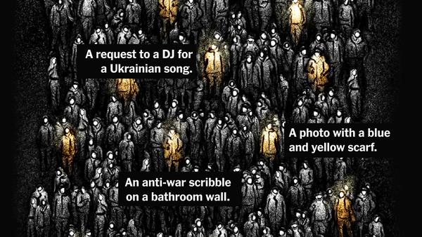 How Russia Silences Dissent about the Ukraine War