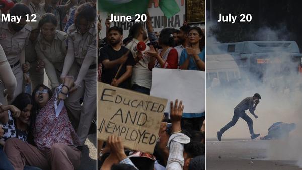 Timeline: How a College Test Scandal Grew Into a Youth Movement in India