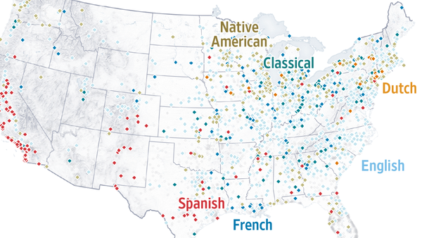 How 10,000 American Cities Got Their Names